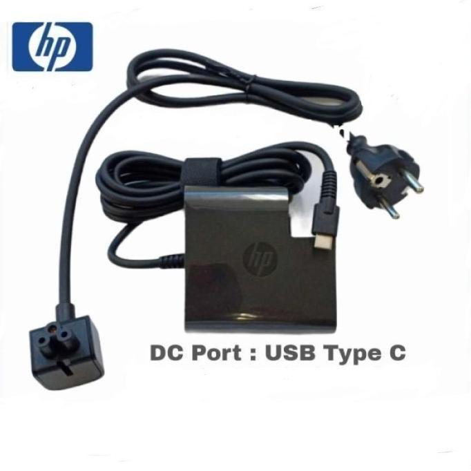 Jual Adaptor Charger Hp Elite X G Elitebook Folio G Usb Type C W Shopee Indonesia