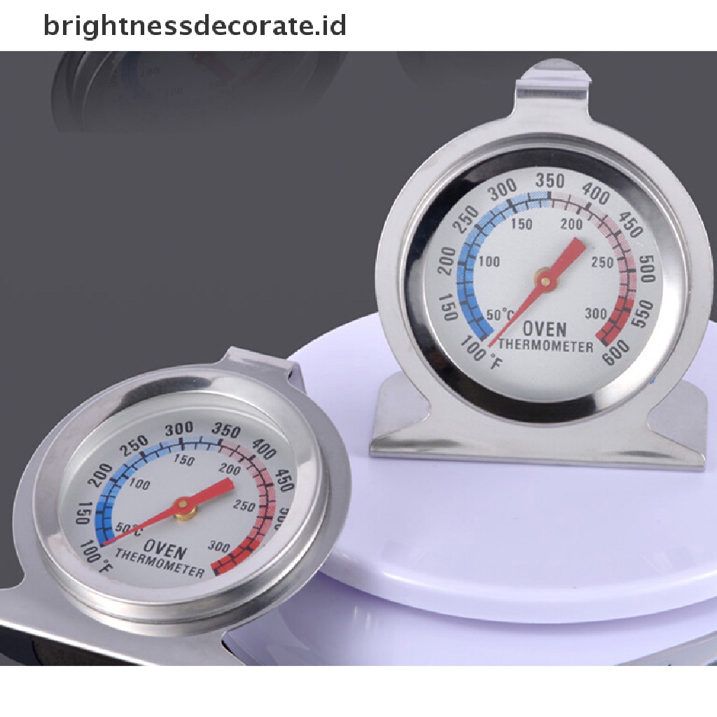 [Birth] Termometer Oven Stainless Steel Pengukur Suhu Makanan Dapur Rumah Daging Case [ID]