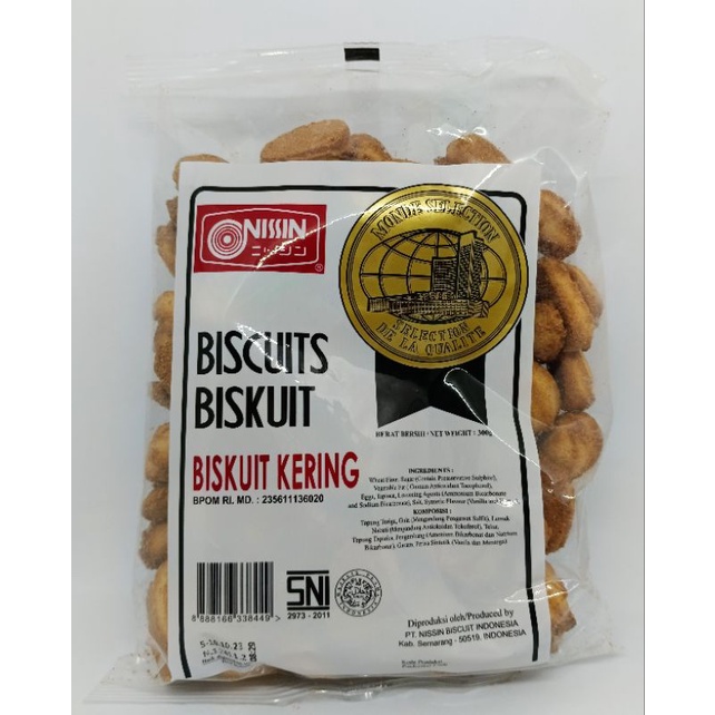 

NISSIN BISKUIT KERING BELIMBING, TEXA, FISHLY 300GR