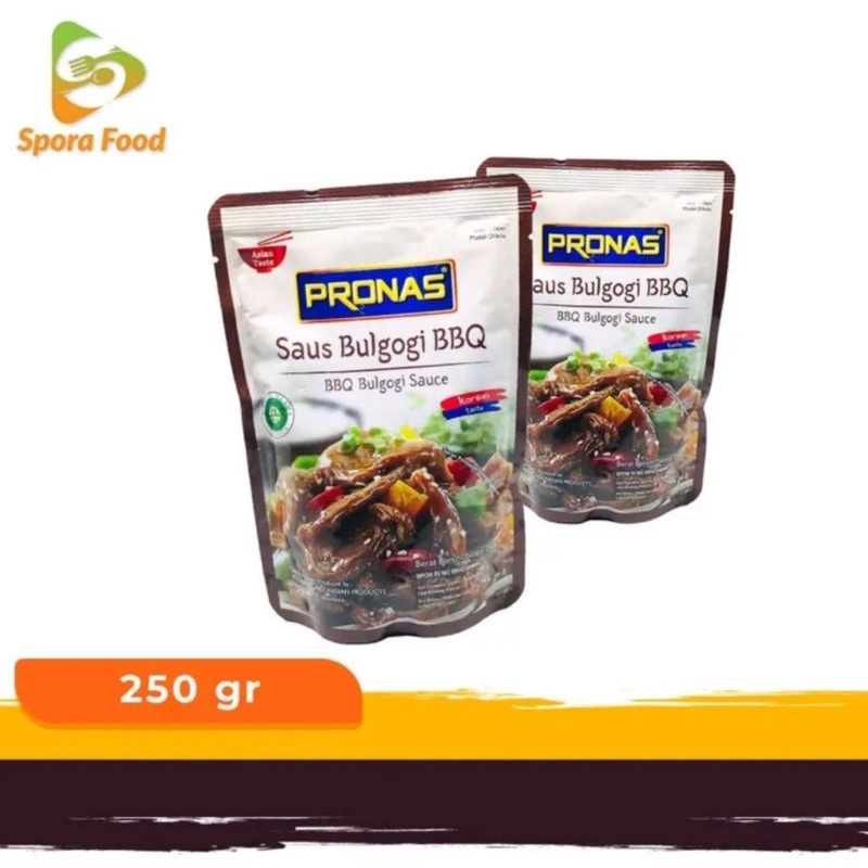 

Spora Food - PRONAS Stir Fry Sauce Korean Bulgogi 175 g