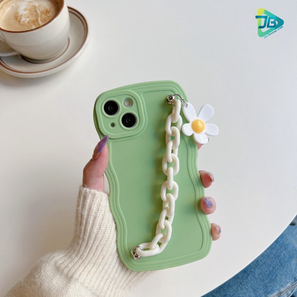 SOFTCASE WAVY WAVE GELOMBANG WARNA RANTAI FOR OPPO A3S A1K A5S A7 A11K A12 A15  A16 A55 5G A17 A17K A31 A8 A52 A92 A53 A33 A9 A5 2020 A37 NEO 9 A39 A57 LAMA A57 2022 A77S JB6585