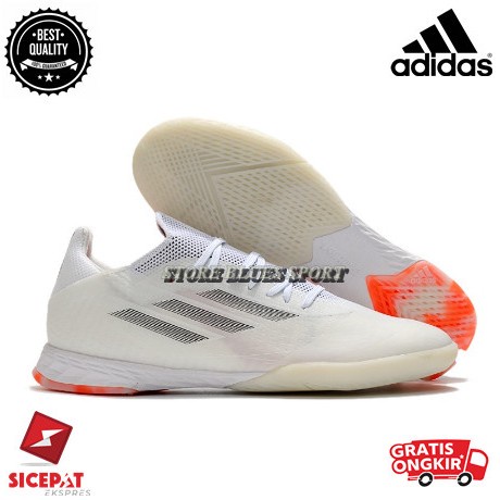 SEPATU FUTSAL ADIDAS X SPEEDFLOW.1 WHITE SPARK PACK IC