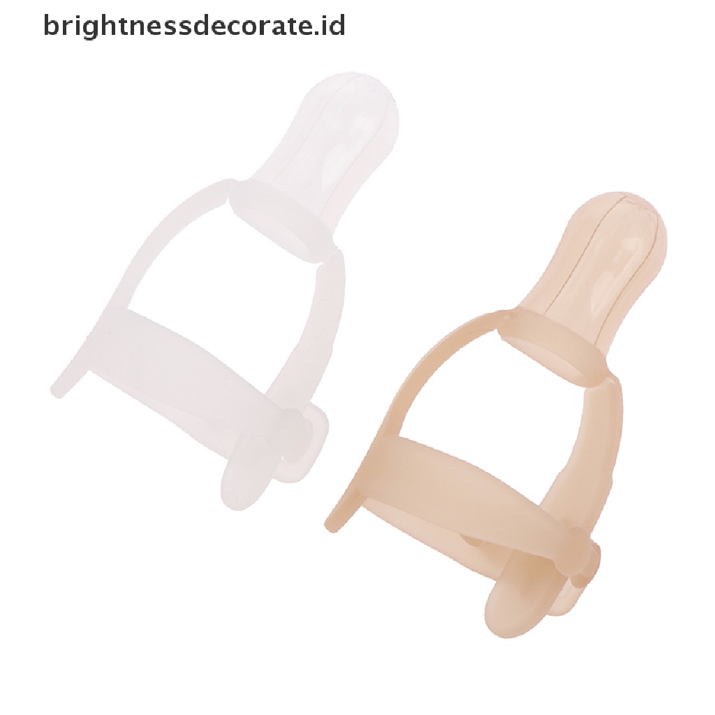 [Birth] Nontoxic Silicone Baby Kids Anak Pelindung Jari Stop Jempol Menghisap Pergelangan Tangan Band [ID]