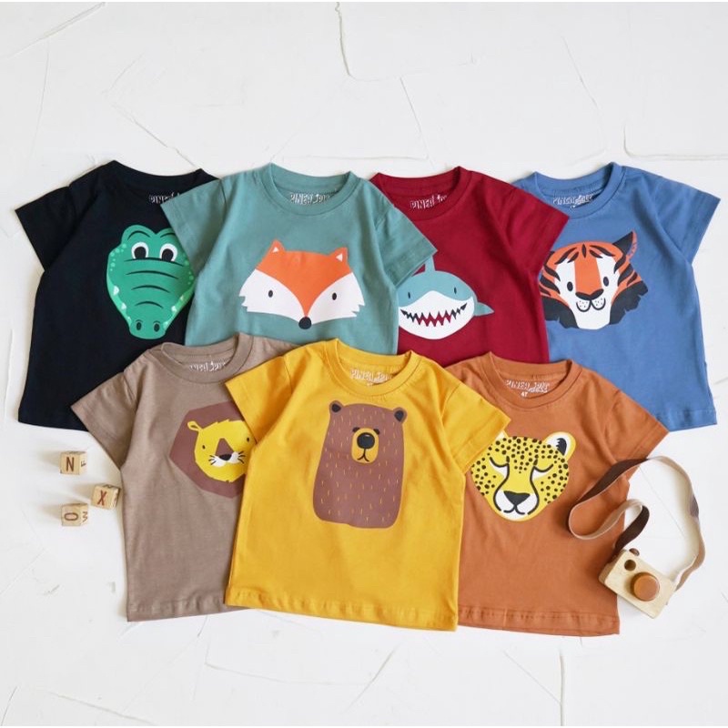 Baju Kaos Anak Laki Laki Cowok Full Print 1 2 3 4 5 Tahun Atasan Lengan Pendek Anak Kaos Distro Anak Cowok Baju Kaus Anak Laki Laki