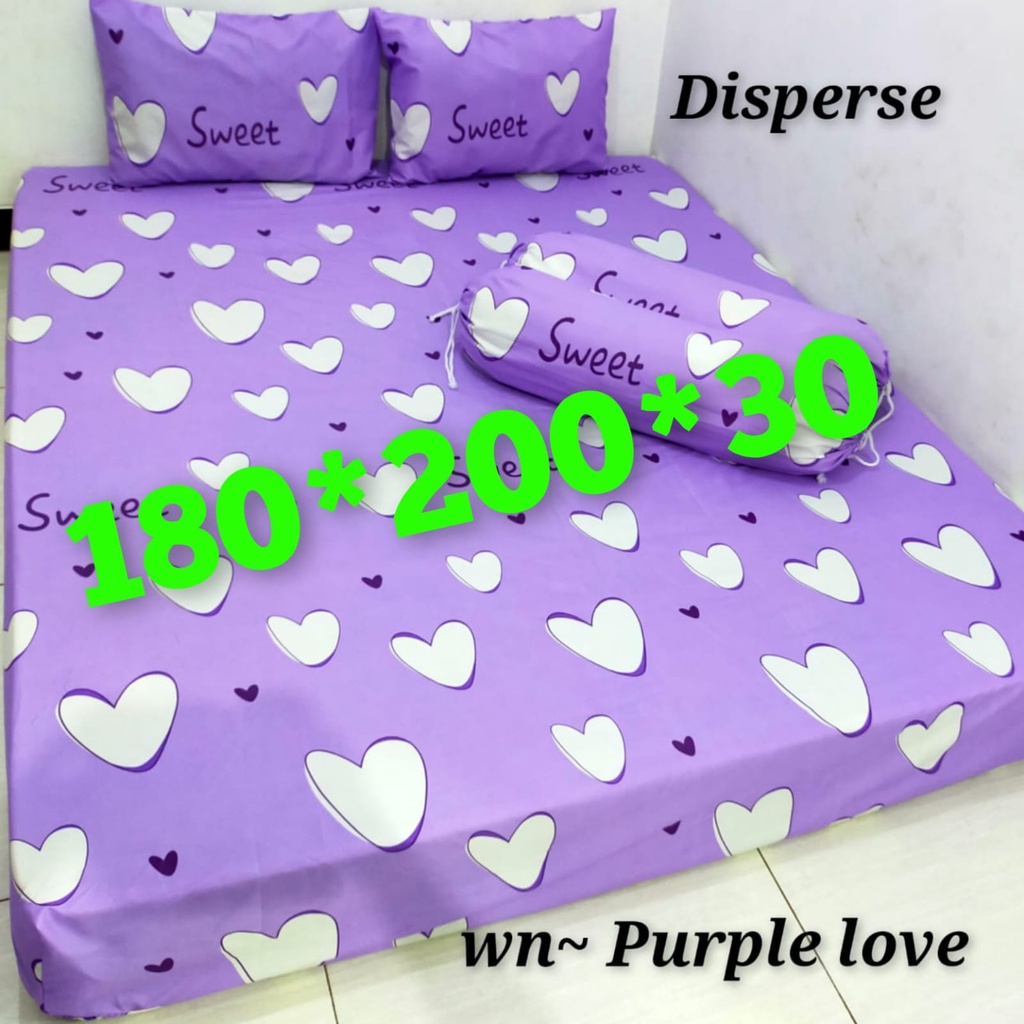 waty grosir 4 MOTIF SPREI TINGGI 30 UK 180X200 SAJA