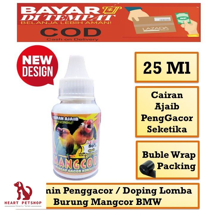 MANGCOR MANGAP GACOR VITAMIN OBAT DOPING BURUNG LOVEBIRD LOVE BIRD NGEKEK KONSLET SUPER FIGHTER VMNC