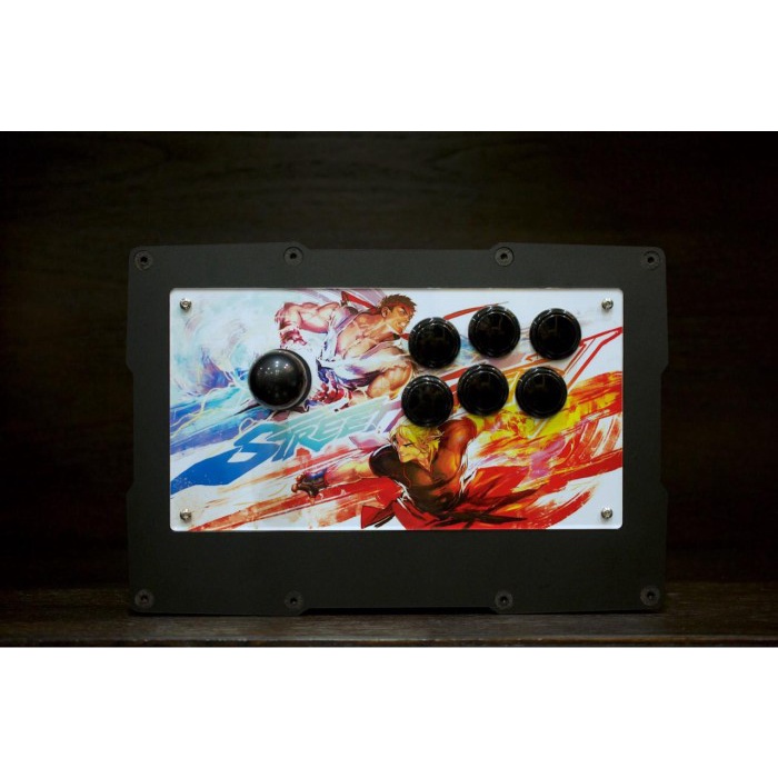 EGO Arcade Deck Black With Black Joystick  (6200 Games ++)