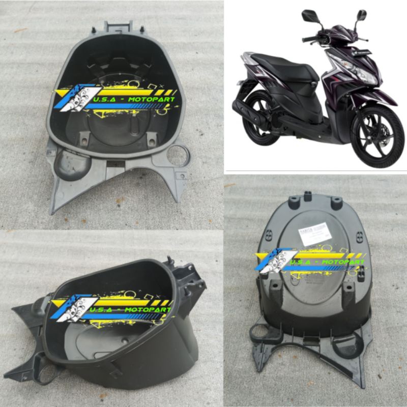 Box Helm Bagasi Bawah Jok Honda Vario 110 Techno Karbu 2008 2009 2010 2011 2012
