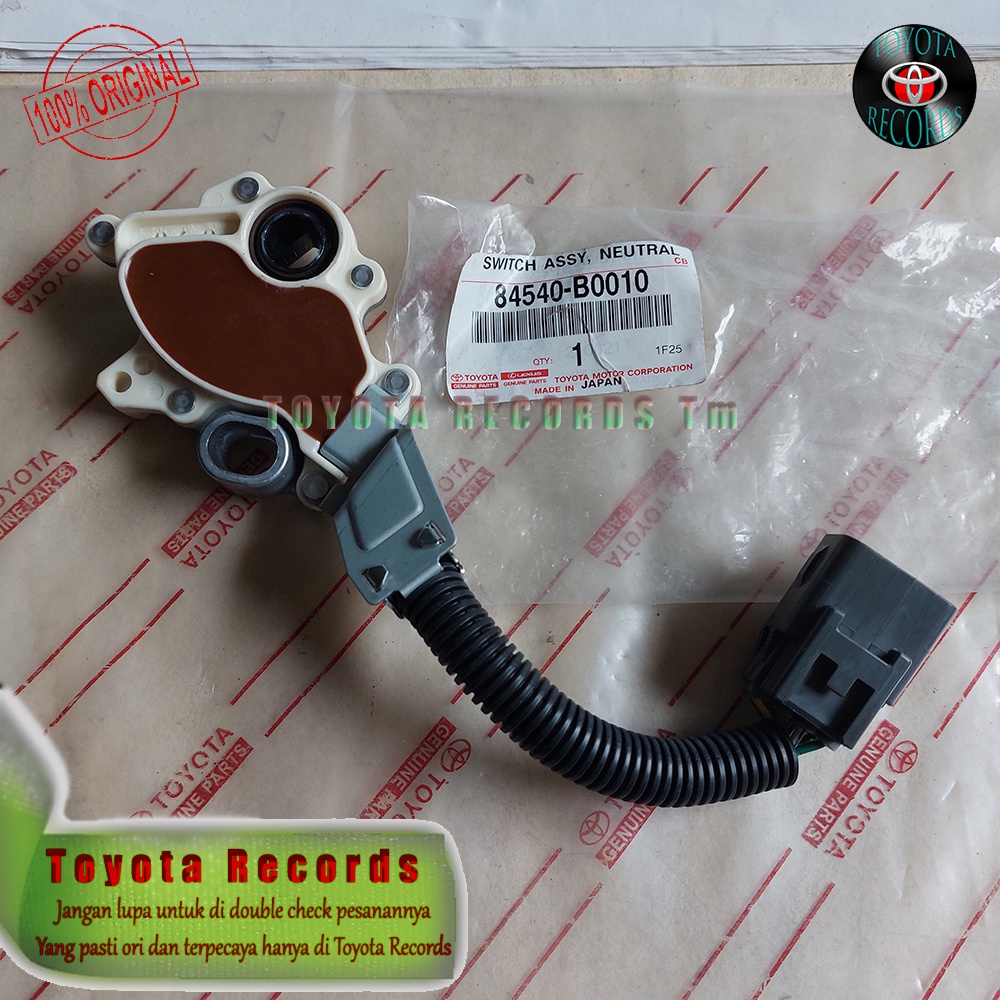 Switch Netral Avanza, Xenia, Rush & Terios VVTI Socket Transmisi Neutral Soket Original Toyota 84540