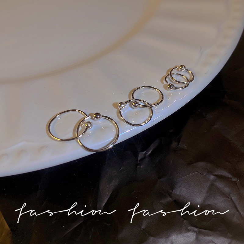 Anting Baja Titanium Korea Selatan Anting Tulang Telinga Baru Anting Aksesoris Hadiah