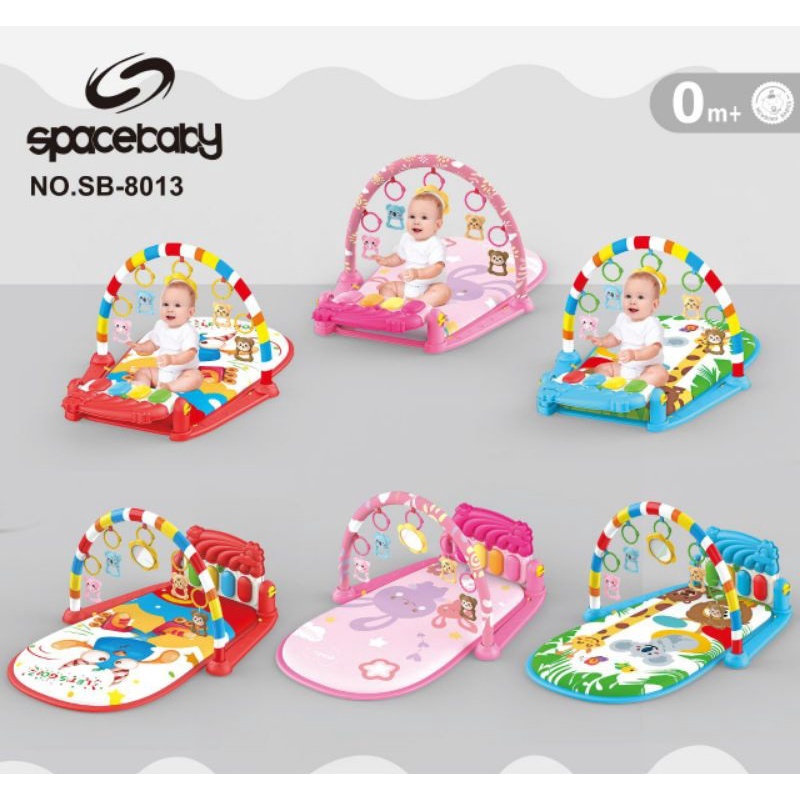 Space baby playgym / playmat bayi 8013