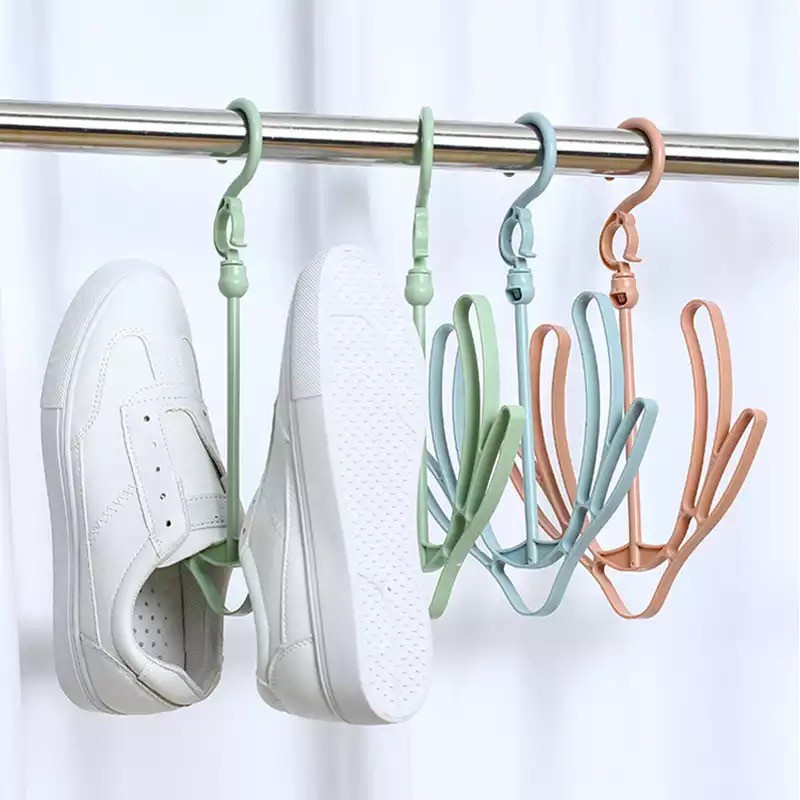 [HKL] Gantungan Jemur Sepatu 2 Sisi - Shoes Hanger - Gantungan Sepatu