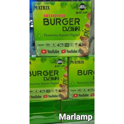 Set Top Box Matrix Burger DVB-T2