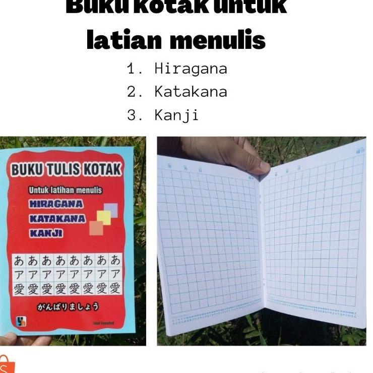 

Buku Tulis Kotak Besar Untuk Latihan Menulis Hiragana Katakana Kanji Bahasa Jepang BCG7O5265