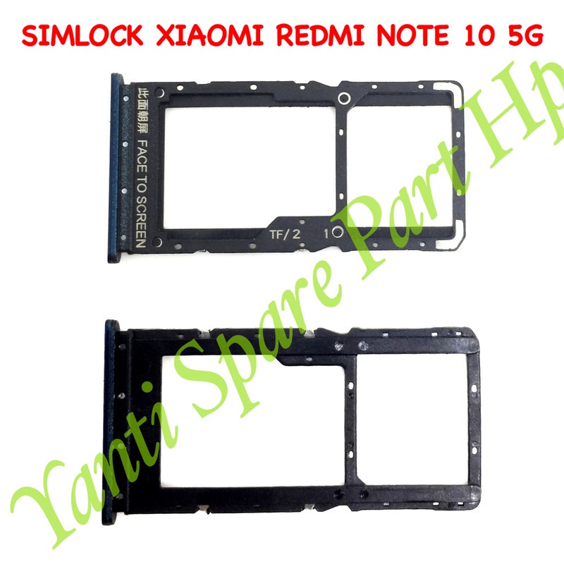 Simtray Sim Lock Xiaomi Redmi Note 10 5G Original Terlaris New