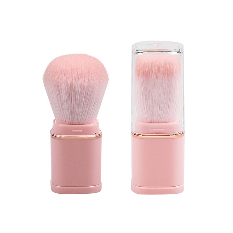 Makeup Brush Retractable Alat Kosmetik Kuas Brush Make Up Tool Mini Travel Portable Blush Brush