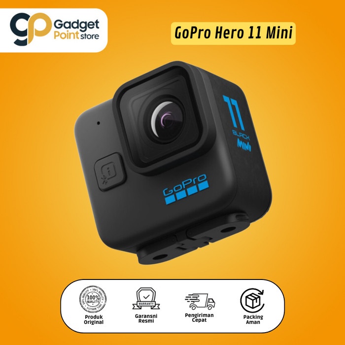 GOPRO Camera Hero 11 Black Mini - Action Camera - Garansi Resmi