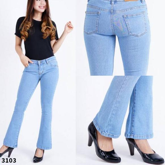 Harga Heboh Jsk Jeans Panjang Cutbray Wanita Softjeans Stretch Mid Rise 4 Warna ✰dmg™
