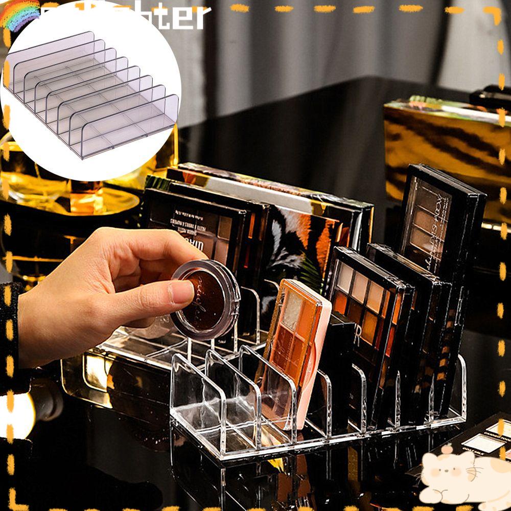 Solighter Makeup Organizer Multifungsi Transparan 7kisi Eyeshadow Kosmetik