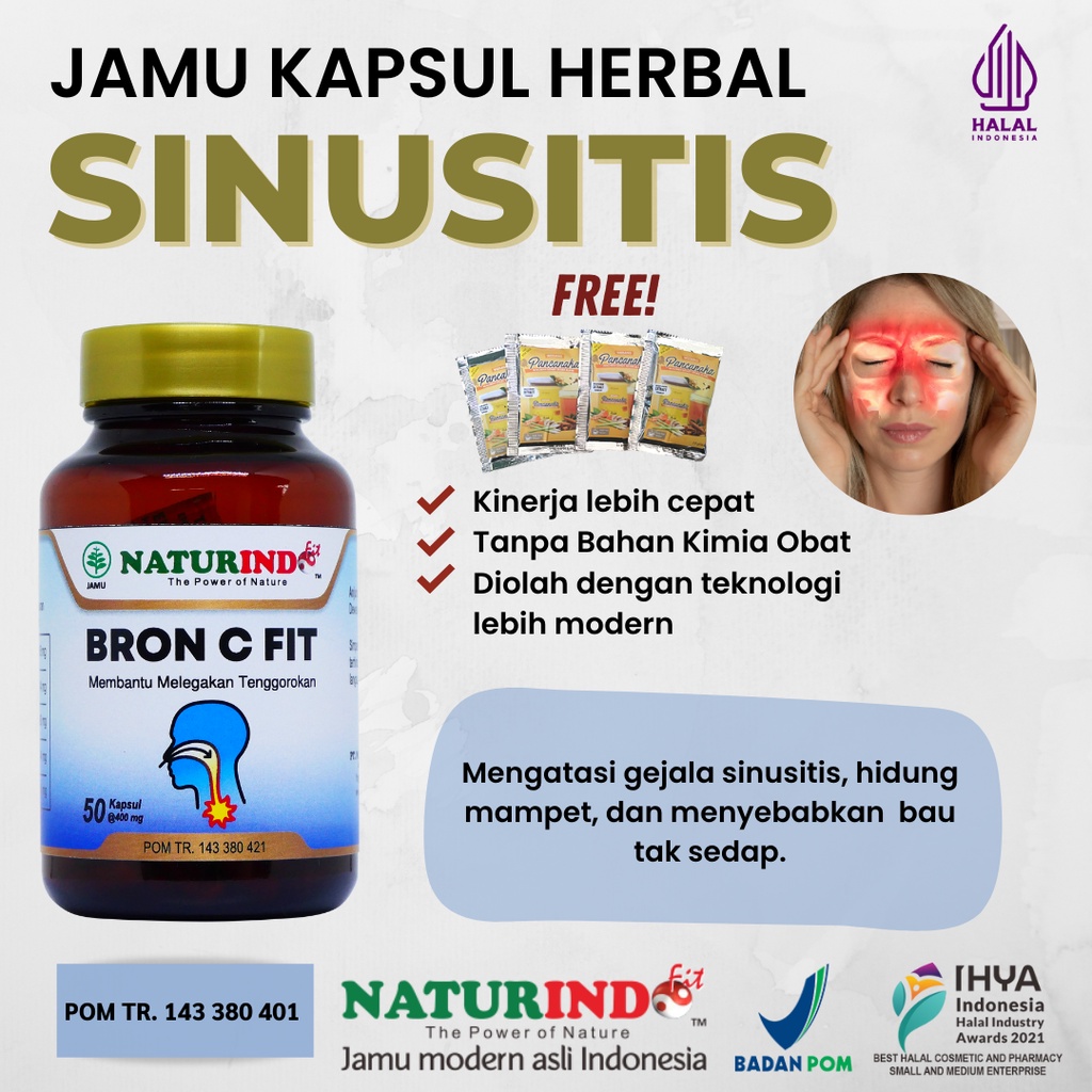 Jual Obat Sinusitis Sinus Kronis Rhinitis Alergi Hidung Mampet Meler ...