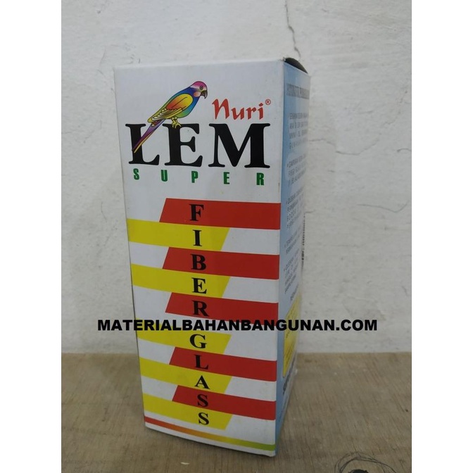 

Lem Fiber Glass Nuri Lem 250 Gram Lem Super FiberGlass Glue Power citrab44 dijamin