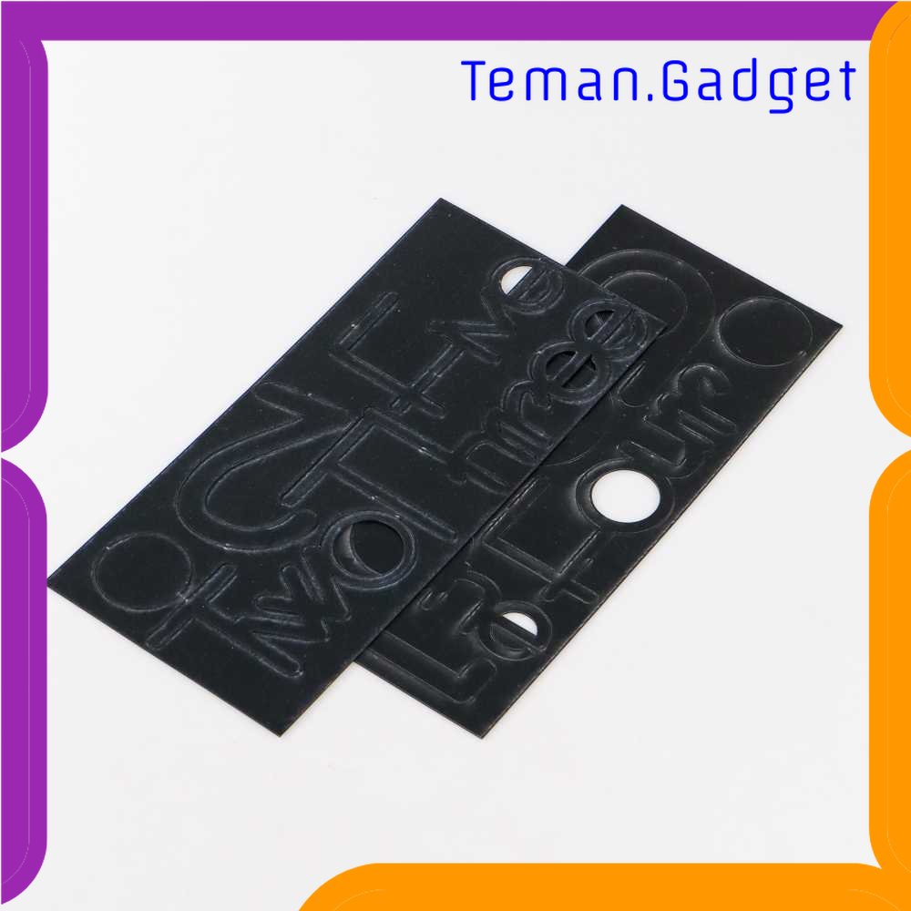 TG-PJM Taffware Jam Dinding Besar DIY Giant Clock Underline dan Angka - JM-09