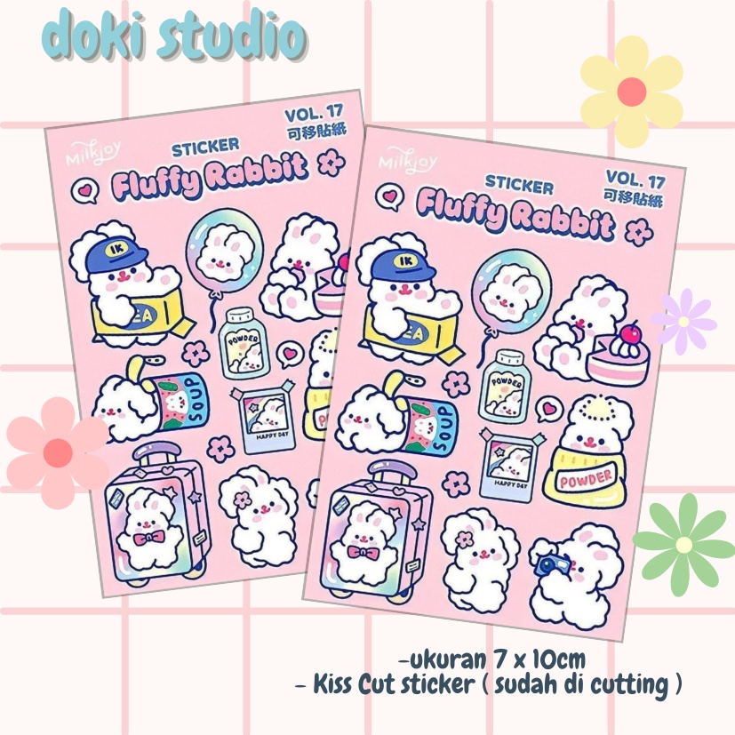 

[DOKI] Stiker Dekorasi Lucu / Sticker Journal / Stiker Memo Sticky Notes Journal Scrapbook Planner