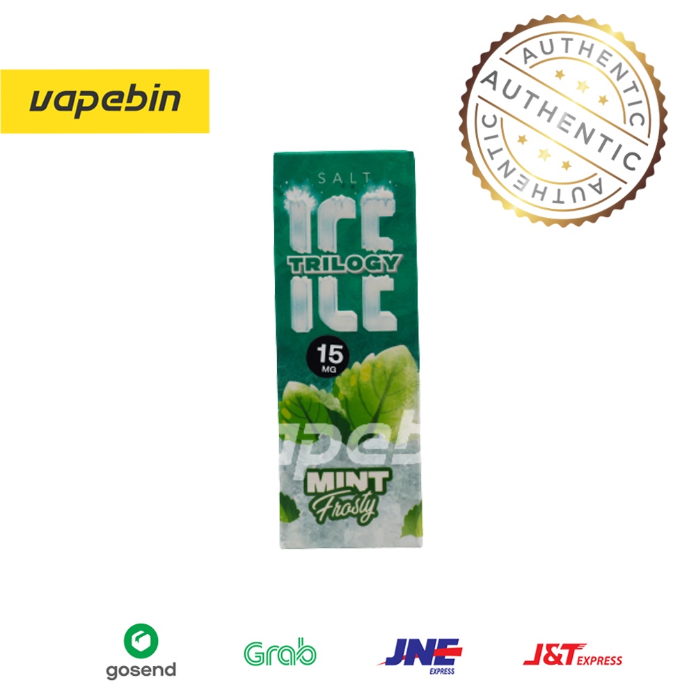 LIQUID TRILOGY ICE MINT FROSTY SALTNIC - ICE TRILOGY SALT NIC - 30ML