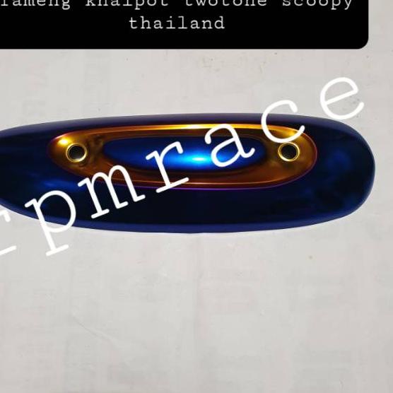 Tameng Knalpot Twotone Scoopy Thailand Variasi