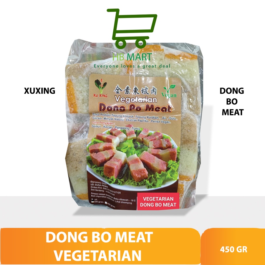 

XU XING VEGETARIAN DONG BO MEAT 450 GR VEGAN