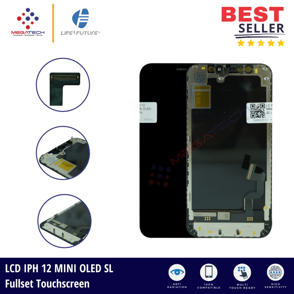 LCD Iph*ne 12 Mini Versi OLED Fullset Touchscreen