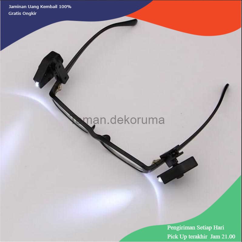 TD - LMP TaffLED Lampu Baca LED Klip Kacamata Glasses Light 1 PCS - ZMD00165