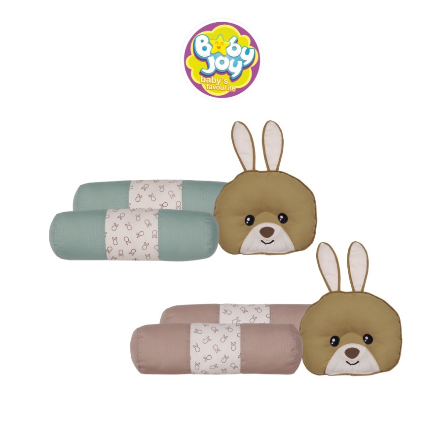 [4KG] Baby Joy Kasur Bayi Kolam (Bumper bisa dilipat) + Kelambu Little Roo Series - BJK 4021