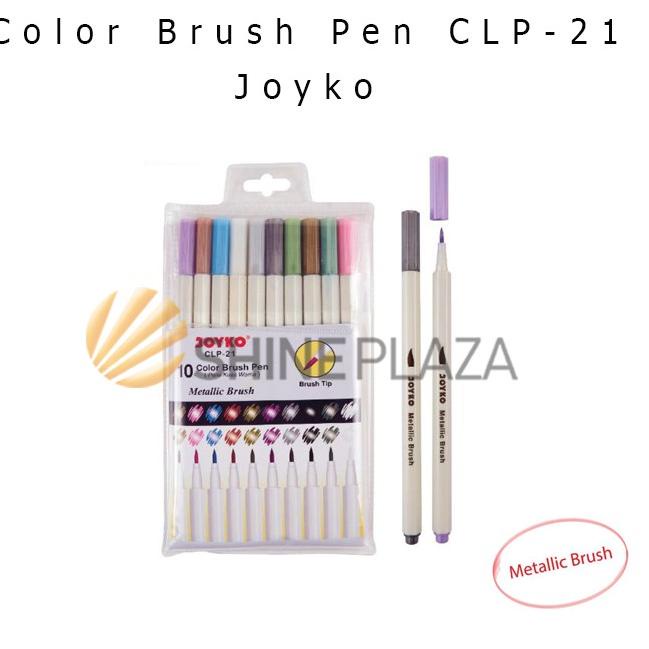 

Terpopuler Color Brush Pen Joyko 10 Warna CLP-21 - Color Brush Pen Joyko Metallic