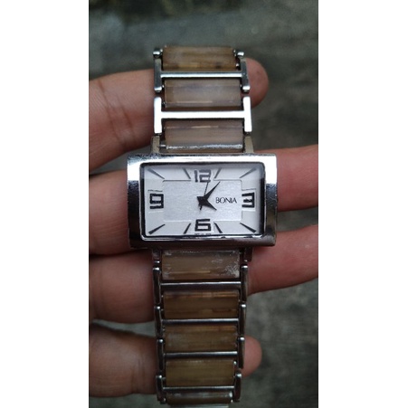 jam tangan bonia bekas second original cantik