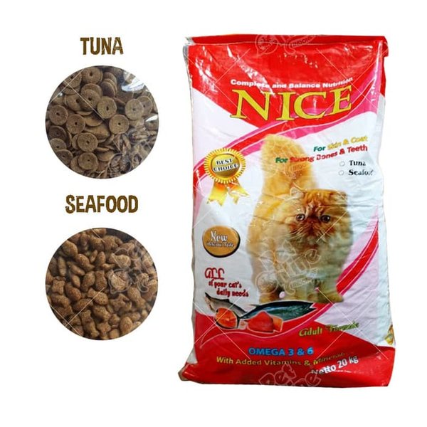 NICE Makanan Kucing 1 KG CAT FOOD NICE
