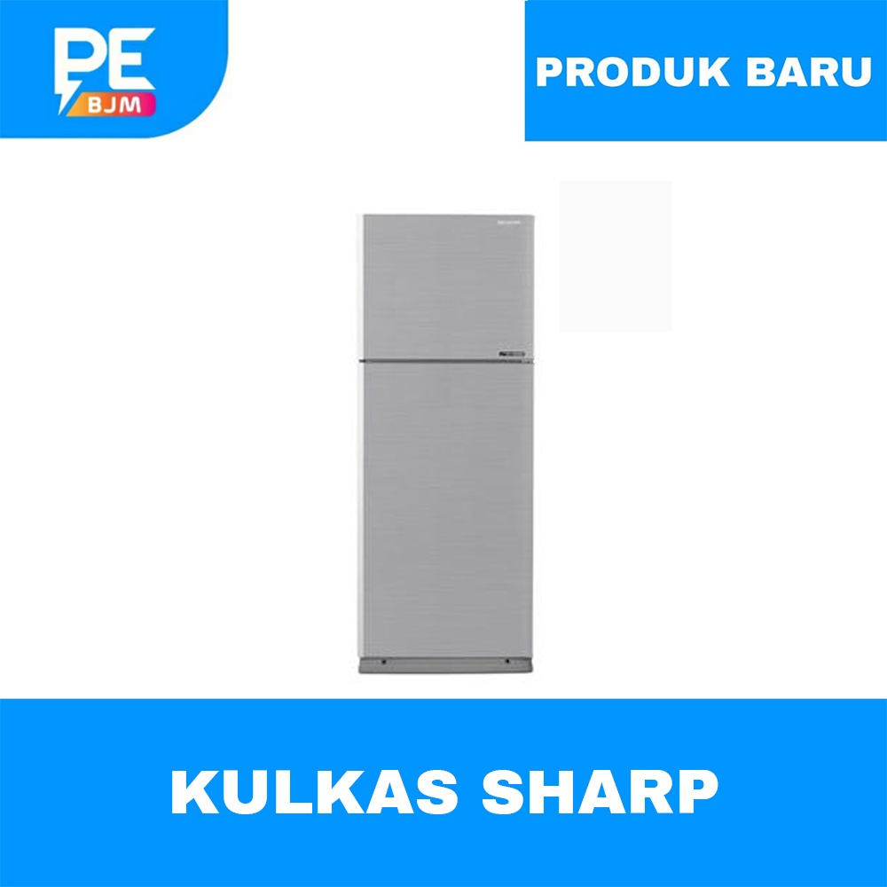 KULKAS SHARP 2 PINTU 397 LITER SJ-IG470M-SL