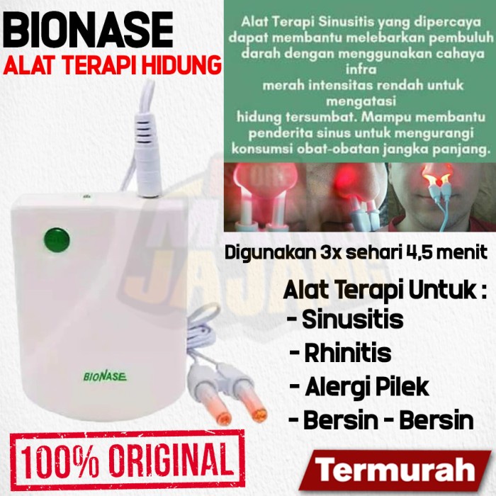 Terapi Bionase Alat Terapi Hidung Sinusitis Pilek Gatal Hidung Bersin Bersin