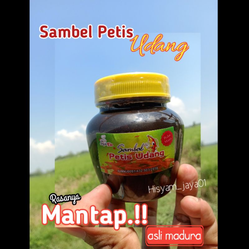 

[SAMBEL UDANG] sambal Petis udang pedas asli madura