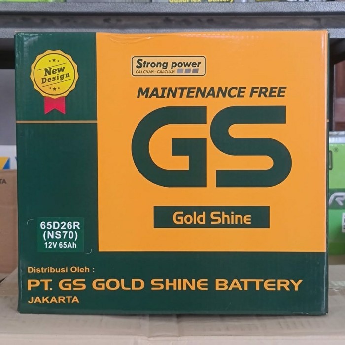 Aki Mobill Isuzu Panther NS70 GS MF 12v 65Ah Aki Kering