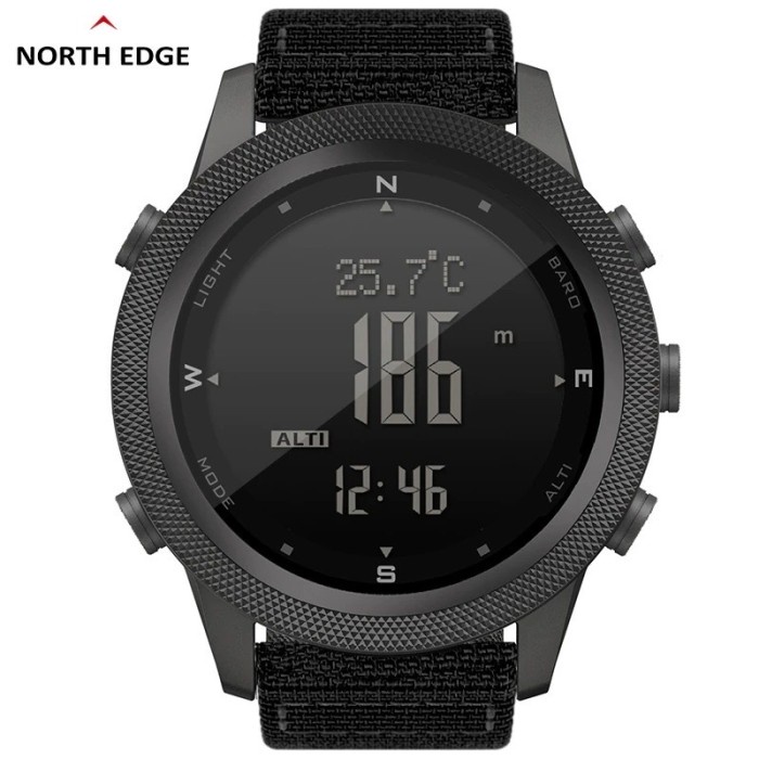 NORTH EDGE APACHE-46 PEDOMETER, ALTIMETER, BAROMETER, TEMPERATURE