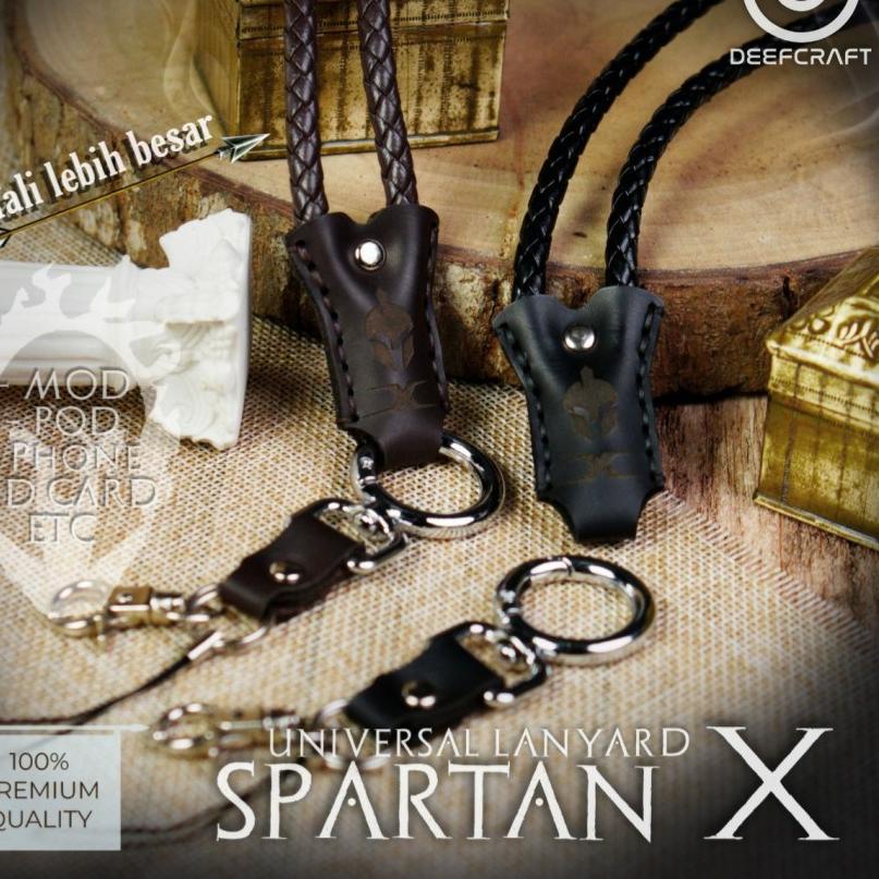 

Hot Sale Lanyard Spartan X / Tali Lanyard Model Kepang / Vintage Braided Free 3 O RING
