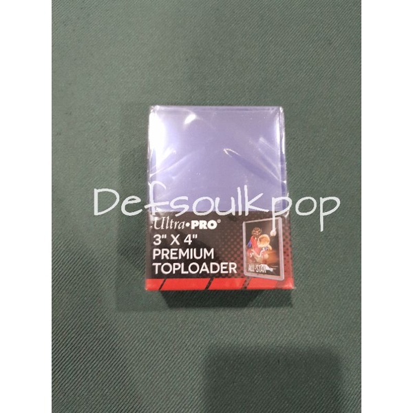 Ultra Pro - Premium Toploader (Per Pack)
