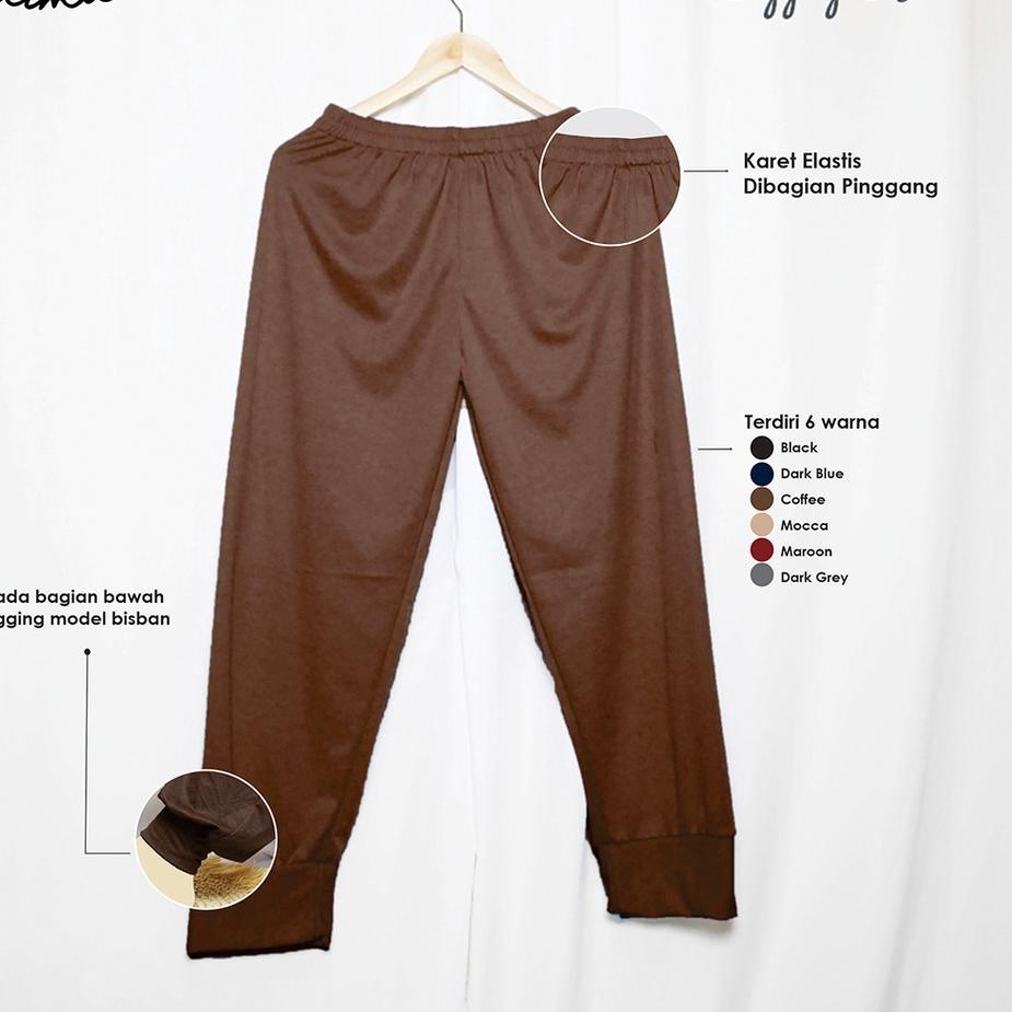 12.12 Legging Kaos Celamis Wanita Dewasa Muslimah Bisban By Alima 
