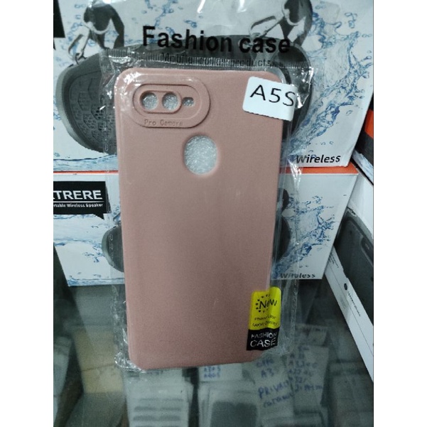 Softcase Oppo A5S A12 F9 A7 A11k Silikon Casing Selicon Case Macaron Pelindung Pro Camera