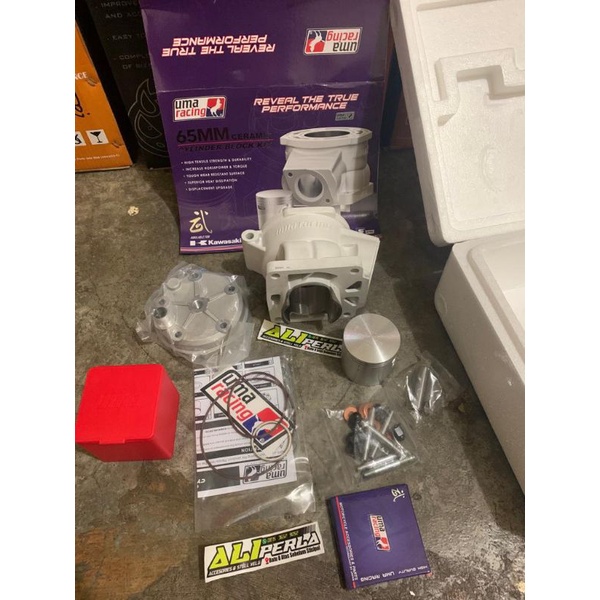 Blok Seher Standar Ninja 59 MM UMA Racing 65 MM Keramik Ninja 150 R RR SS