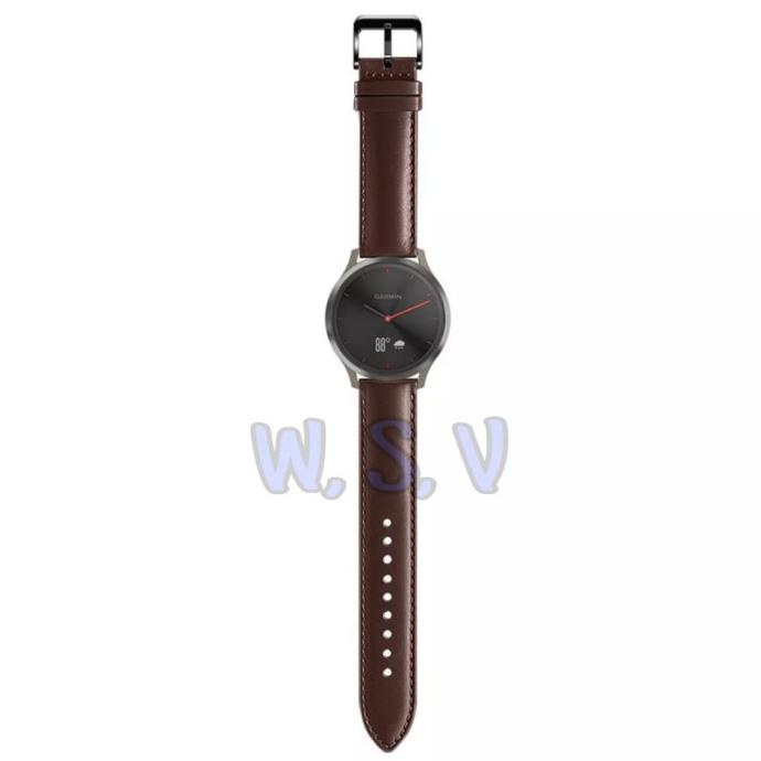 Strap kulit Leather Garmin Vivomove HR Leather Kulit Tali Jam Tangan ---NEW---