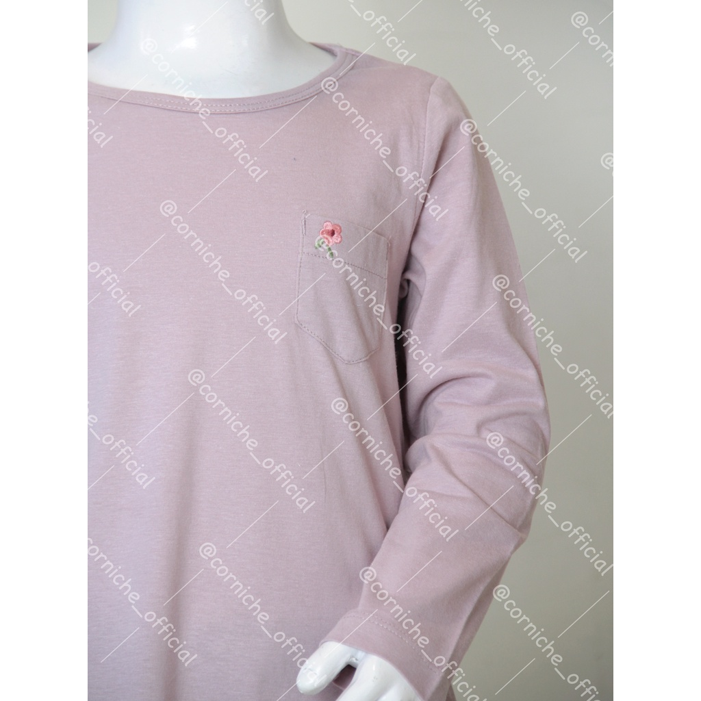 Corniche Kids New Pocket Tee Kids Burnished Lilac - TV K23108