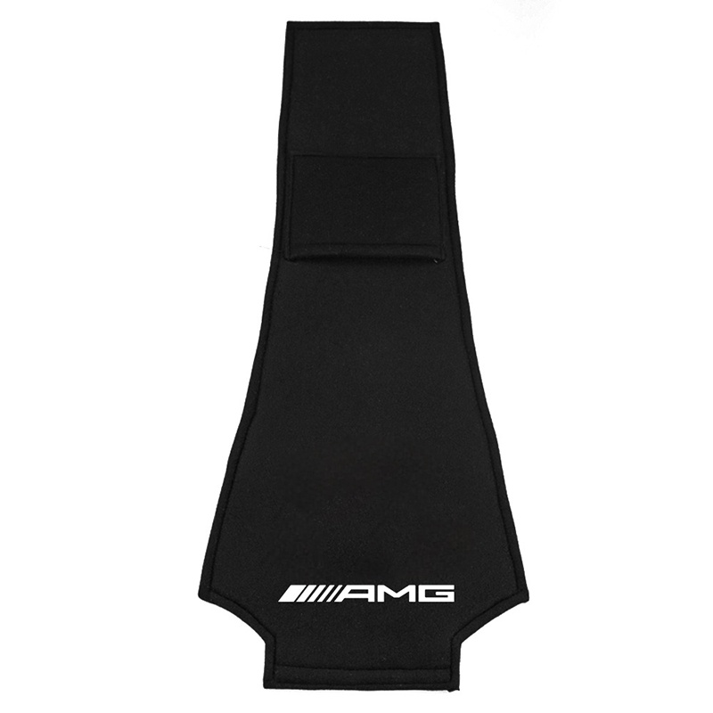 2pcs Cover Pelindung Sandaran Kepala Jok Mobil Logo AMG Untuk Mercedes Benz W204 W211 R199 W203 CLK W209 W212 W216 C207 C197 R171