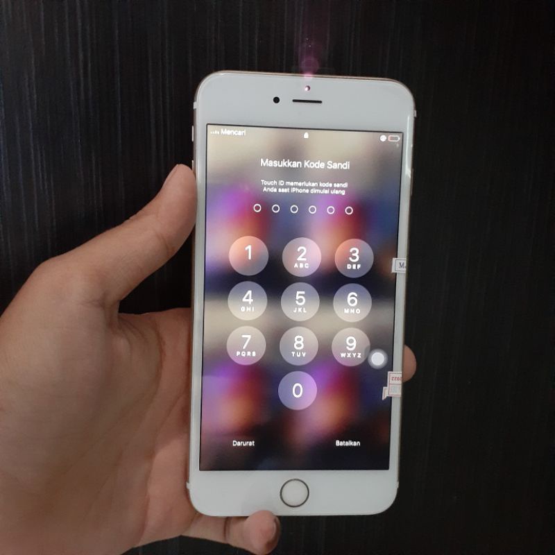 Mesin iPhone 6s Plus (6S+) Passcode